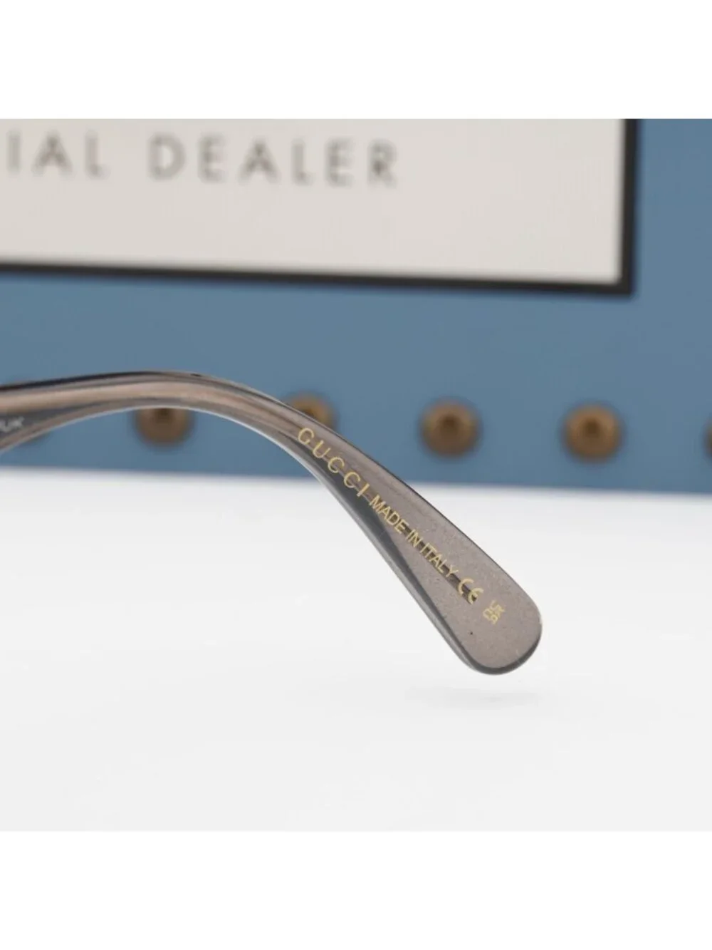 Gucci GG0716O 003 Rectangle Eyeglasses 53mm - Grey